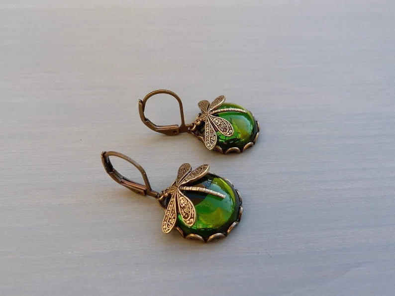 Jewelry Vintage Dragonfly Pattern