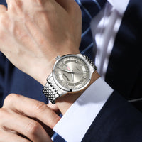 Automatic Quartz Hollow Waterproof Luminous Watch