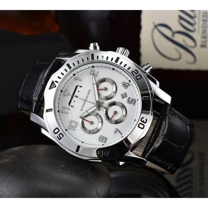 Six-pin Timing Full-function Quartz Men's Business