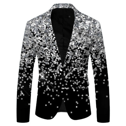 Men's New Fashion Individual Casual Suit