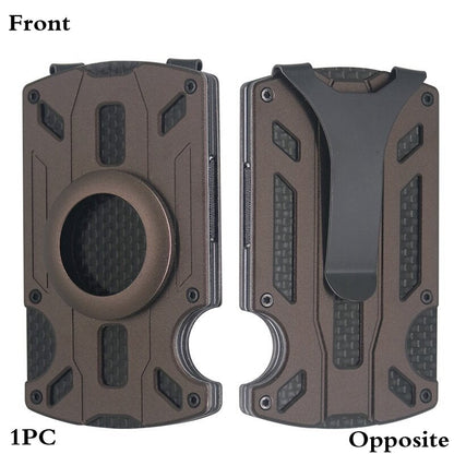 Fashion Personality Aluminum Alloy Men's Wallet Card