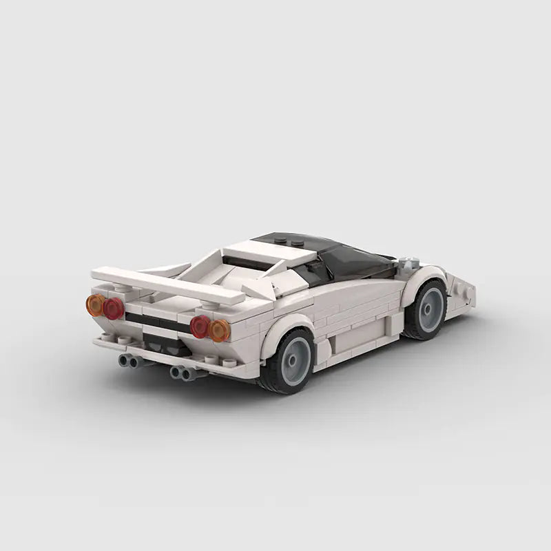 Jouet de course MOC de voiture de sport de luxe LEGO compatible