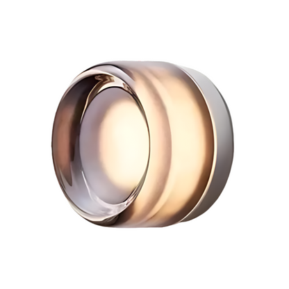 Nordic Acrylic Dimple LED Wall Sconce 1-Light 3-Color Adjustable