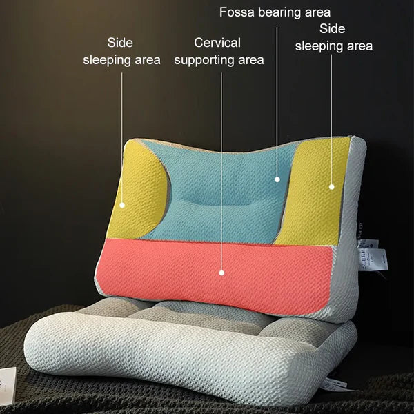 Ergonomic Cervical Neck Support Pillow Orthopedic Contour Sleeping Pillow