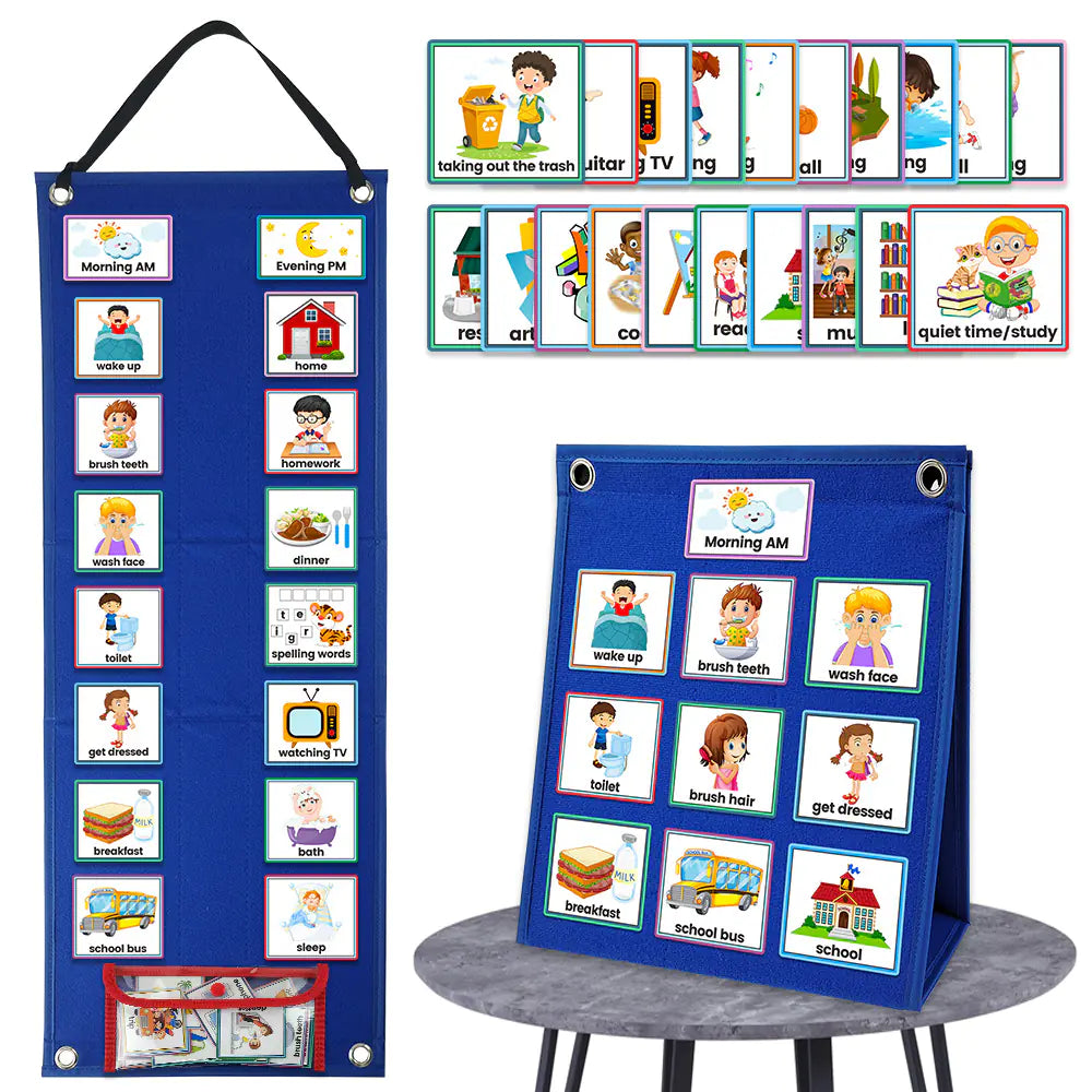 Visual Schedule Calendar Board
