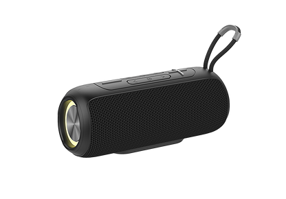 10W Wireless Portable Waterproof Bluetooth Speaker with RGB Lights- Assorted