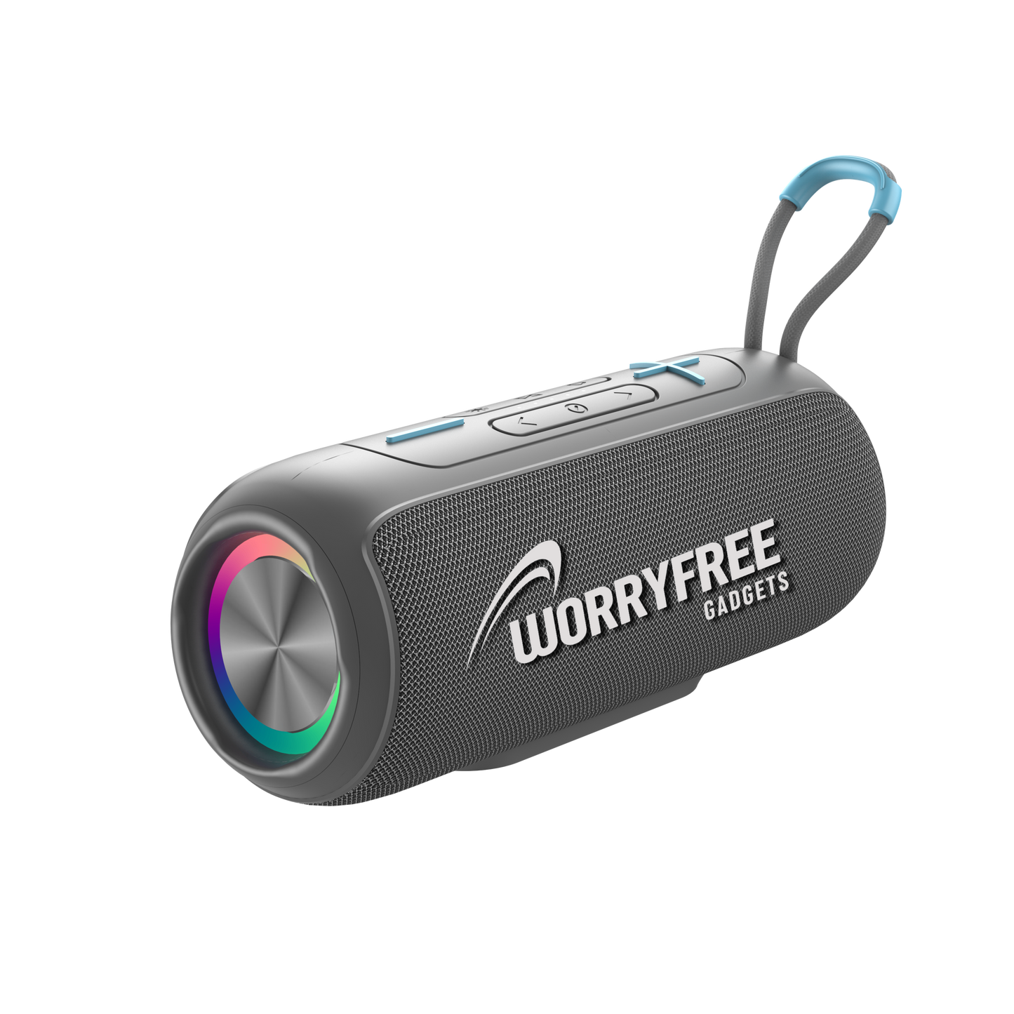 10W Wireless Portable Waterproof Bluetooth Speaker with RGB Lights- Assorted