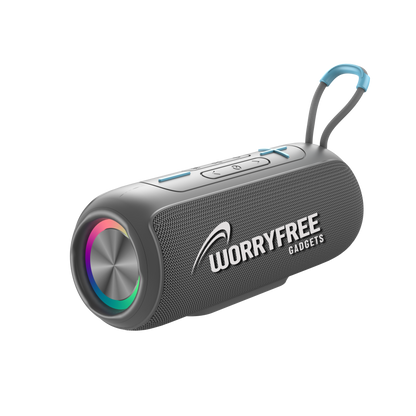 10W Wireless Portable Waterproof Bluetooth Speaker with RGB Lights- Assorted