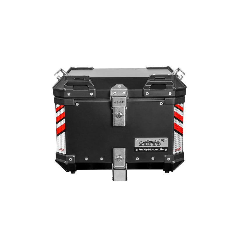 LOBOO Aluminum Side Panniers, Top Case & Mounting Rack System for CFMOTO 450MT (2024-)