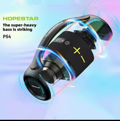 40W Wireless Bluetooth Speaker RGB Lights Hopestar Series, Black