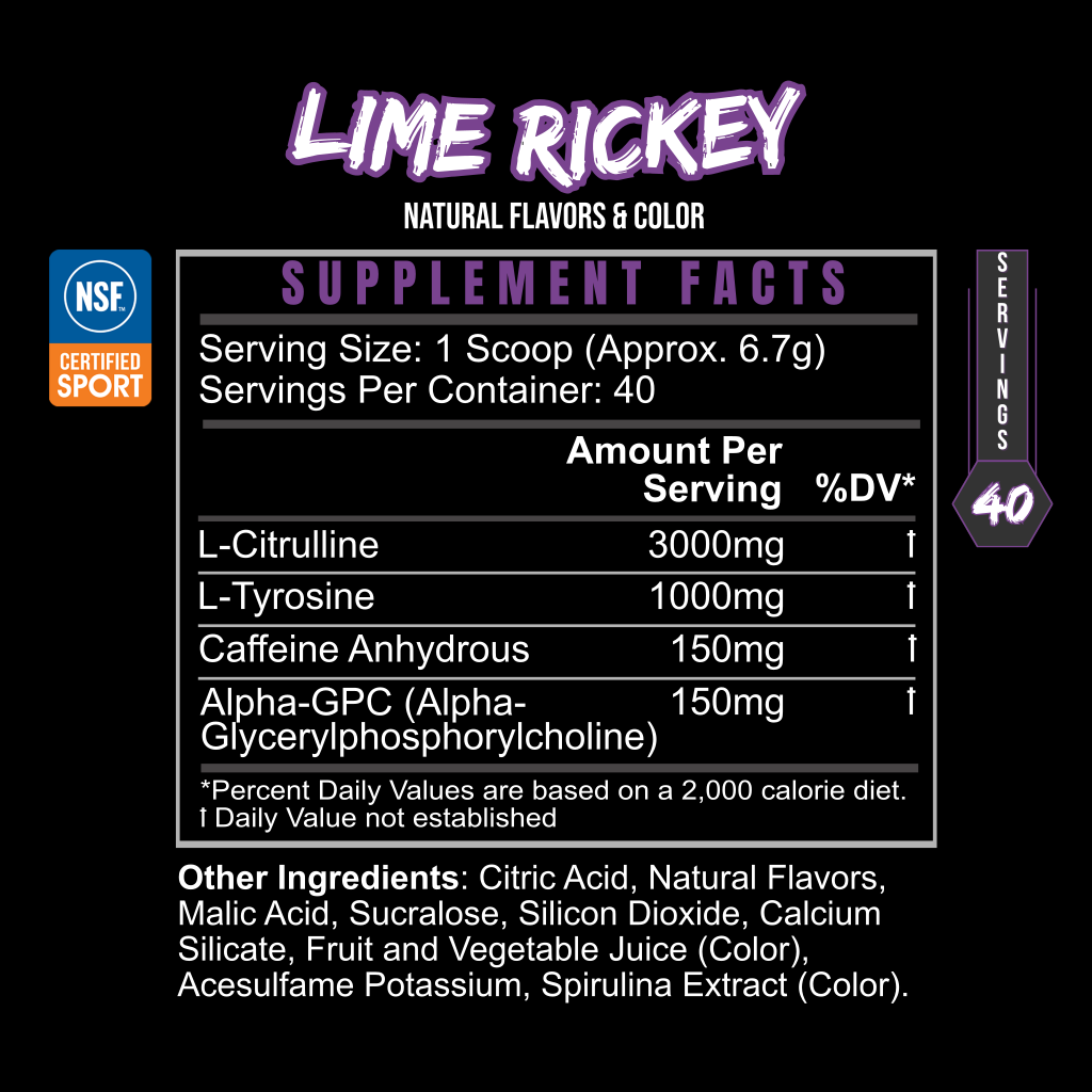 Pre-Workout Energy Powder