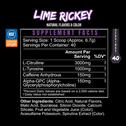 Pre-Workout Energy Powder