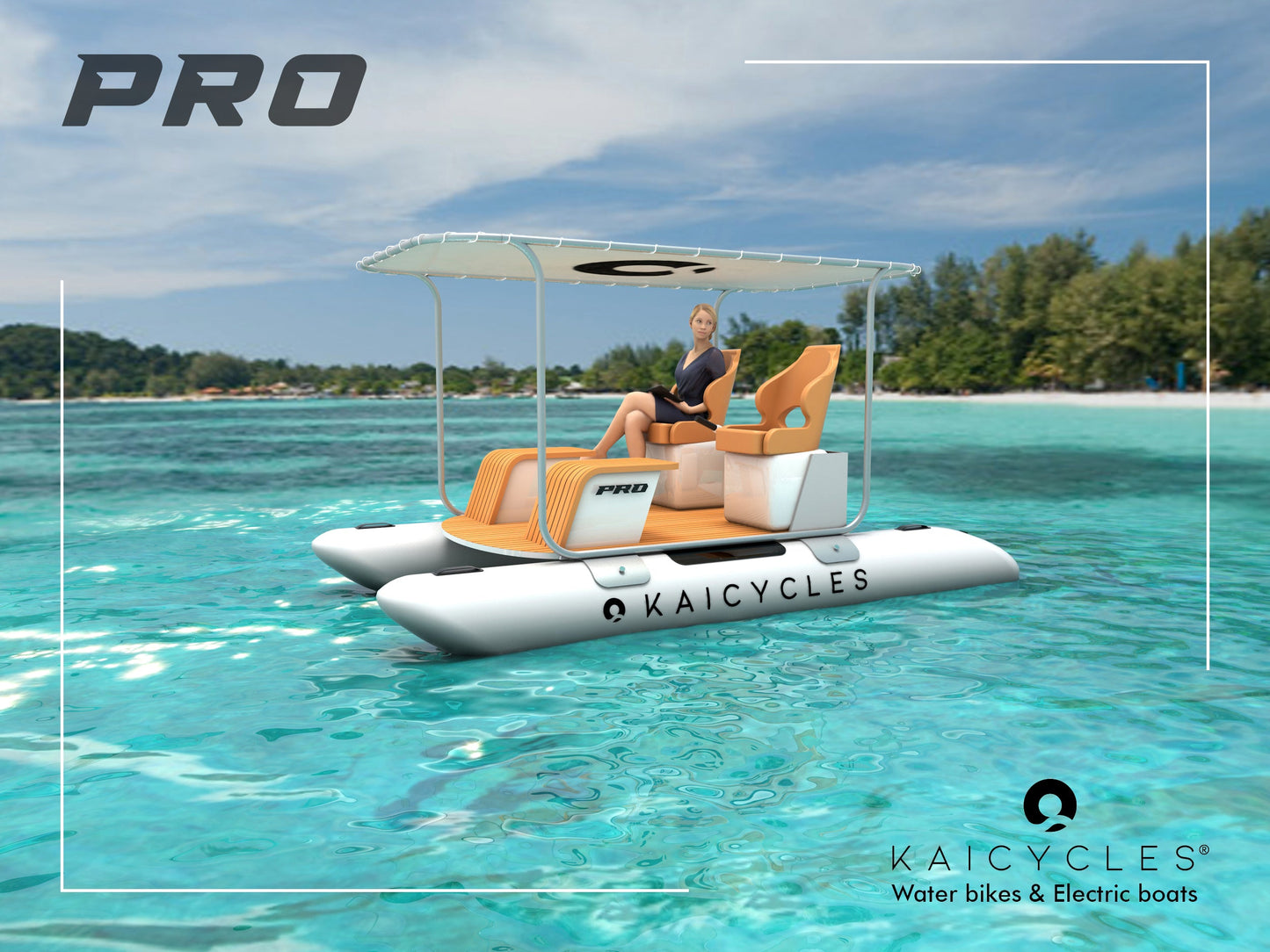 PRO Inflatable e-Boat (Made in EU)