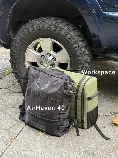 AirHaven 40 — Vehicle Shelter System for trucks and vans