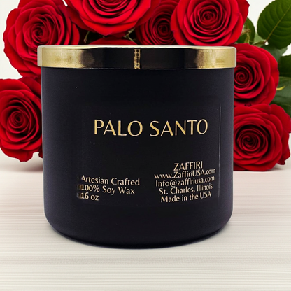 PALO SANTO | 16oz Soy Wax Candle - Fragrance by ZAFFIRI