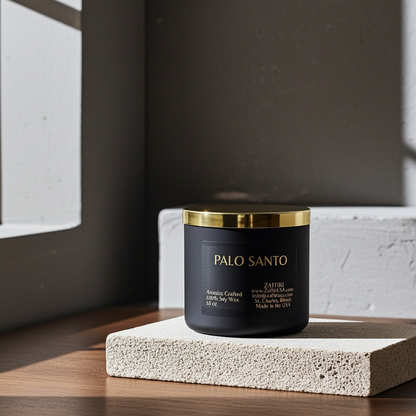 PALO SANTO | 16oz Soy Wax Candle - Fragrance by ZAFFIRI