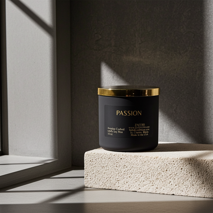 PASSION | 16oz Soy Wax Candle - Fragrance by ZAFFIRI