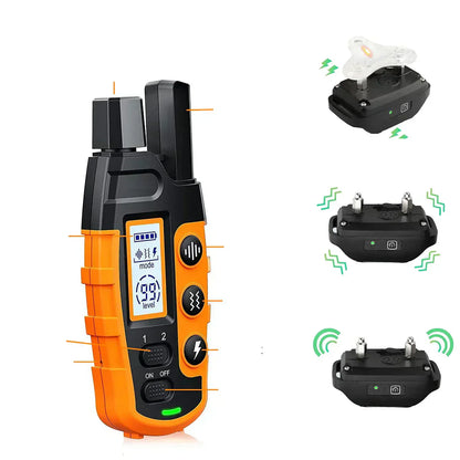 Collar de adiestramiento para perros a distancia NovaPace 1000m impermeable y recargable
