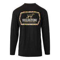 Fieldstone Performance Camo Logo LS Tee