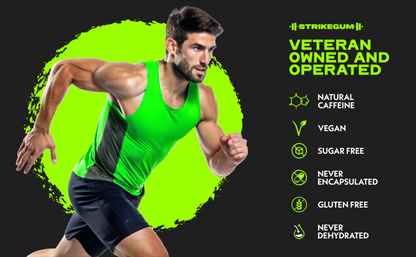 Strike Premium Energy Gum | 1 Paquet