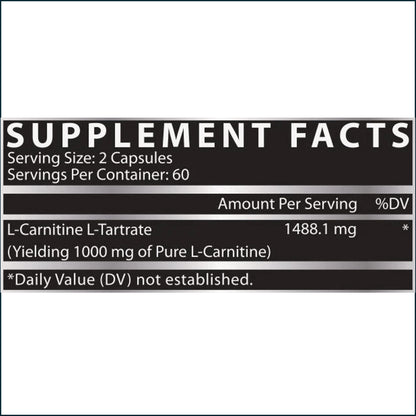 Nutrex L-Carnitine 1000 120 Caps