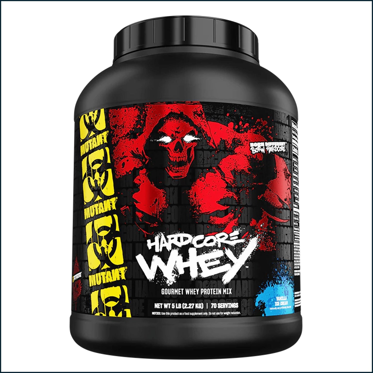 Mutant Hardcore Whey, 5lbs