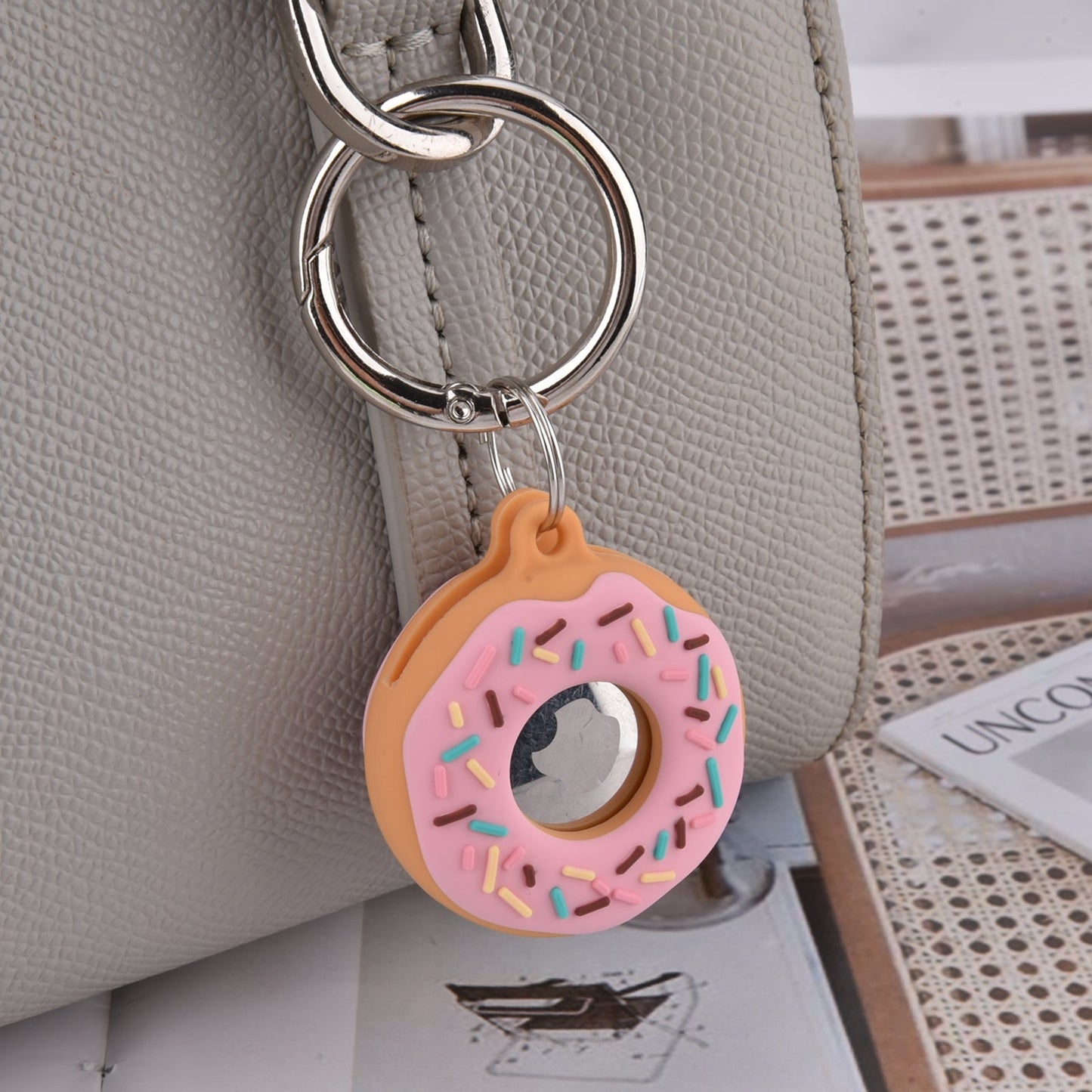 Silicone Case for Apple AirTag for Wallet, Dog Collar, Luggage, Keys etc