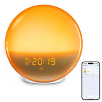 Sunrise Alarm Clock with FM Radio Wake Up Light LED Night Lamp