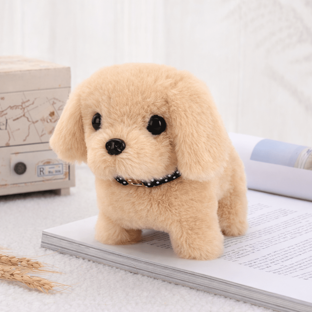 Interactive Puppy Plush Toy Walking Barking Electronic Dog Toy for Kids