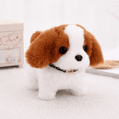 Interactive Puppy Plush Toy Walking Barking Electronic Dog Toy for Kids