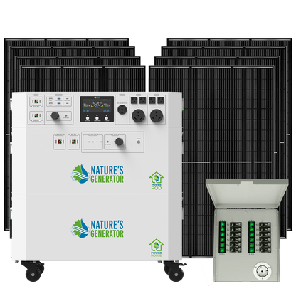 Powerhouse Gen 2 Solar Generator and Transfer Switch