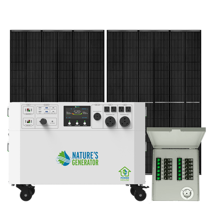 Powerhouse Gen 2 Solar Generator and Transfer Switch