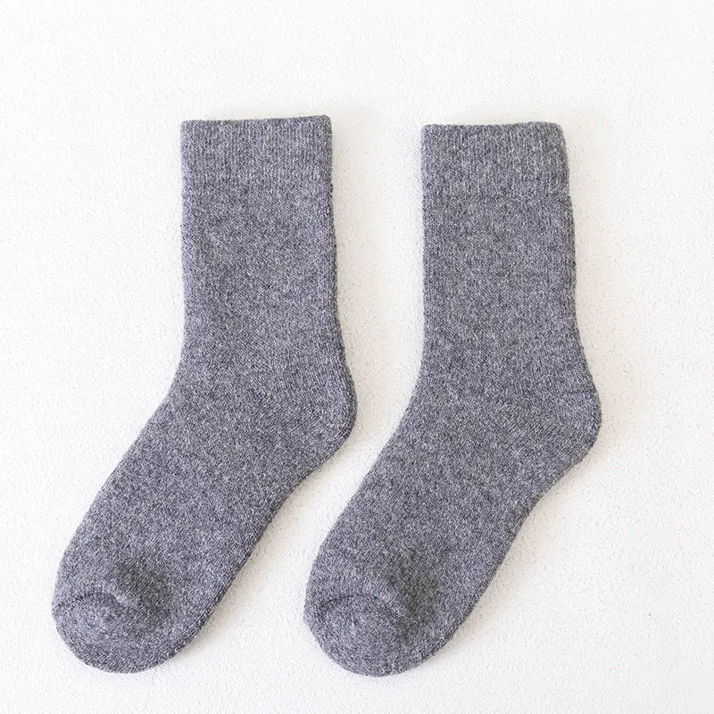 Chaussettes épaisses en cachemire pour hommes