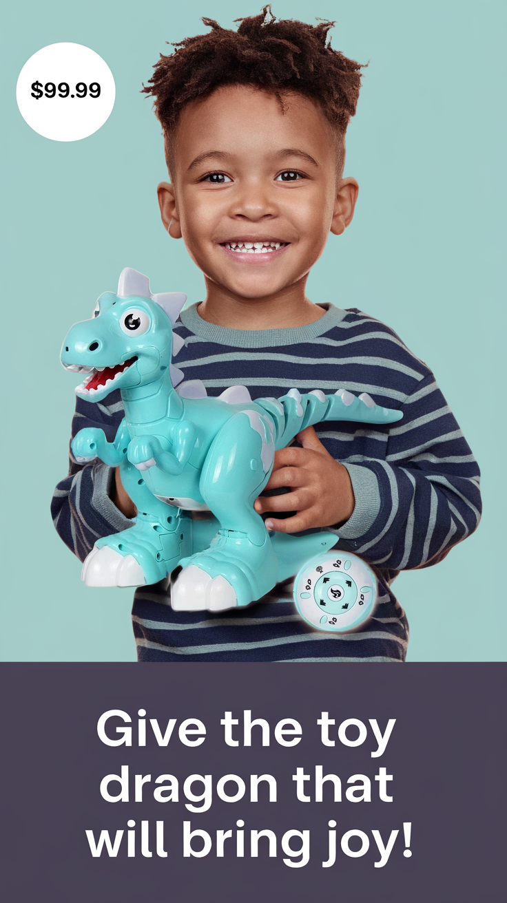 RC Dinosaur – Intelligent Electronic Spray, Music & Dance