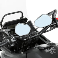 CNC Aluminum Rearview Mirror – Anti-Glare, Wide-Angle Spherical Lens, 1200R Curve