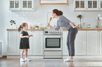 Cuisinière électrique Rangaire 24 po avec four à convection AirFry autonome en acier inoxydable RRE241TS