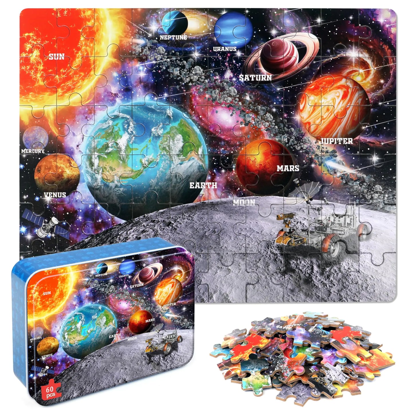 60-piece Space Jigsaw Puzzle