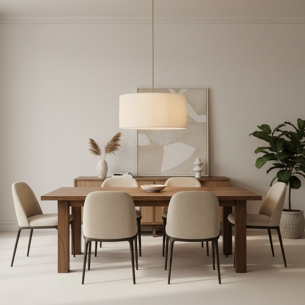 19 Silk Drum Pendant Light 3-Light E26 Brass Bronze Fixture