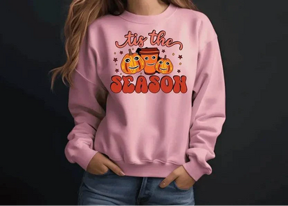It’s the Season Thanksgiving Sweatshirt – Cozy Fall Pullover