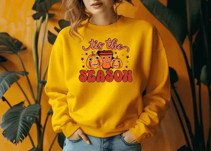 It’s the Season Thanksgiving Sweatshirt – Cozy Fall Pullover