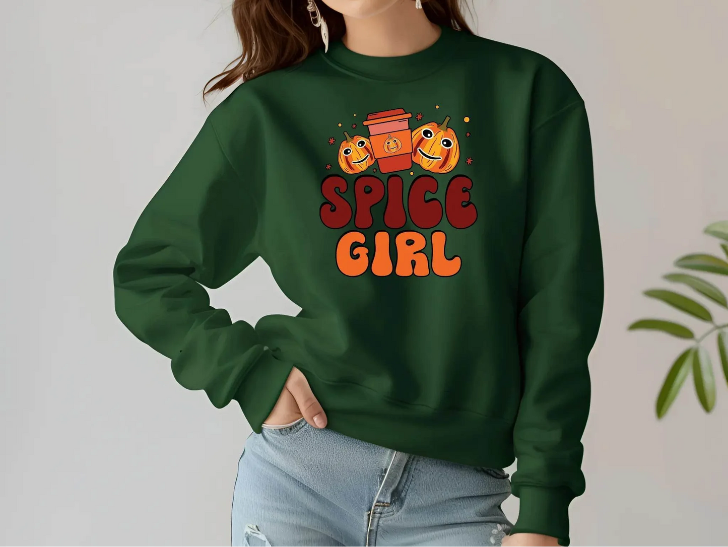 Spice Girl Thanksgiving Sweatshirt – Cozy Fall Pullover