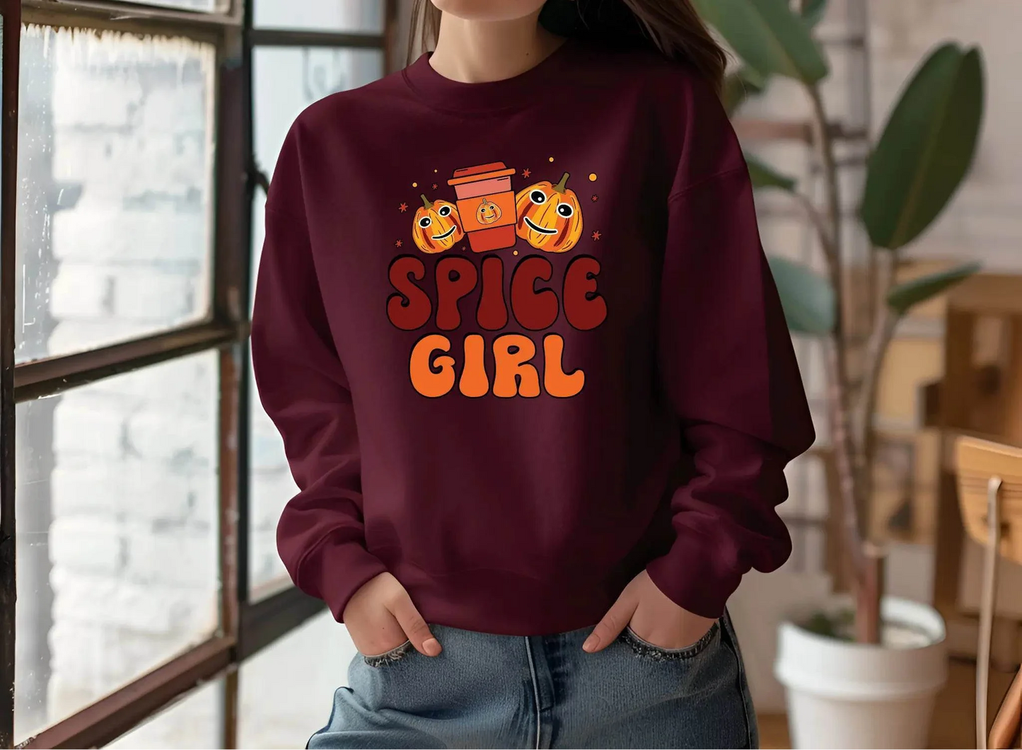 Spice Girl Thanksgiving Sweatshirt – Cozy Fall Pullover
