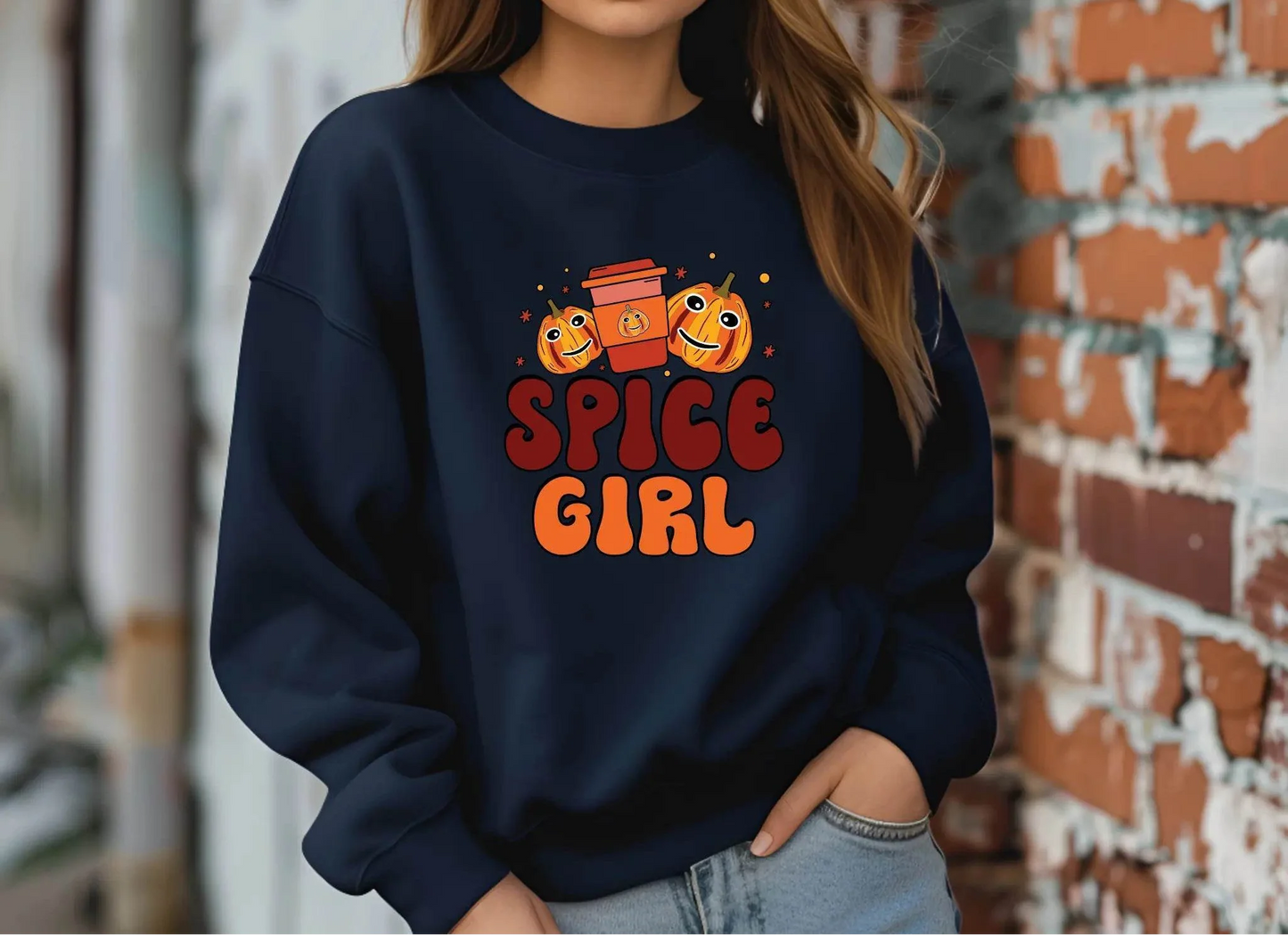 Spice Girl Thanksgiving Sweatshirt – Cozy Fall Pullover