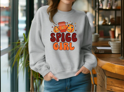 Spice Girl Thanksgiving Sweatshirt – Cozy Fall Pullover