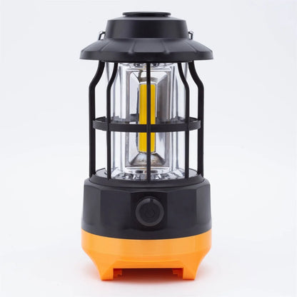Portable LED Work Light 18V Battery Powered Camping Emergency Lantern Lamp