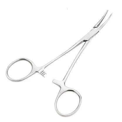 Stainless Steel Hemostatic Forceps | Locking Clamp Tool for Surgery and Crafts