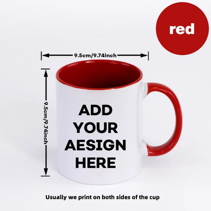 Personalized 11oz Custom Mug | Custom Name and Photo Coffee Cup