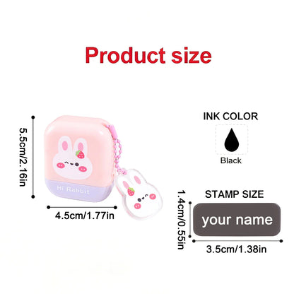 Custom Name Stamp for Clothes and School Uniforms | Personalized Belongings Marker