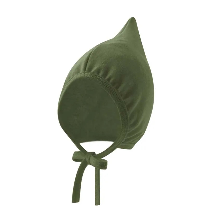 Cotton Newborn Elf Hat for Baby Boys and Girls | Soft Unisex Beanie for 0-12 Months