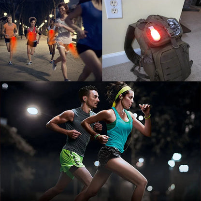 Mini Running Emergency Light | Clip Safety Silicone Outdoor Cycling Lamp